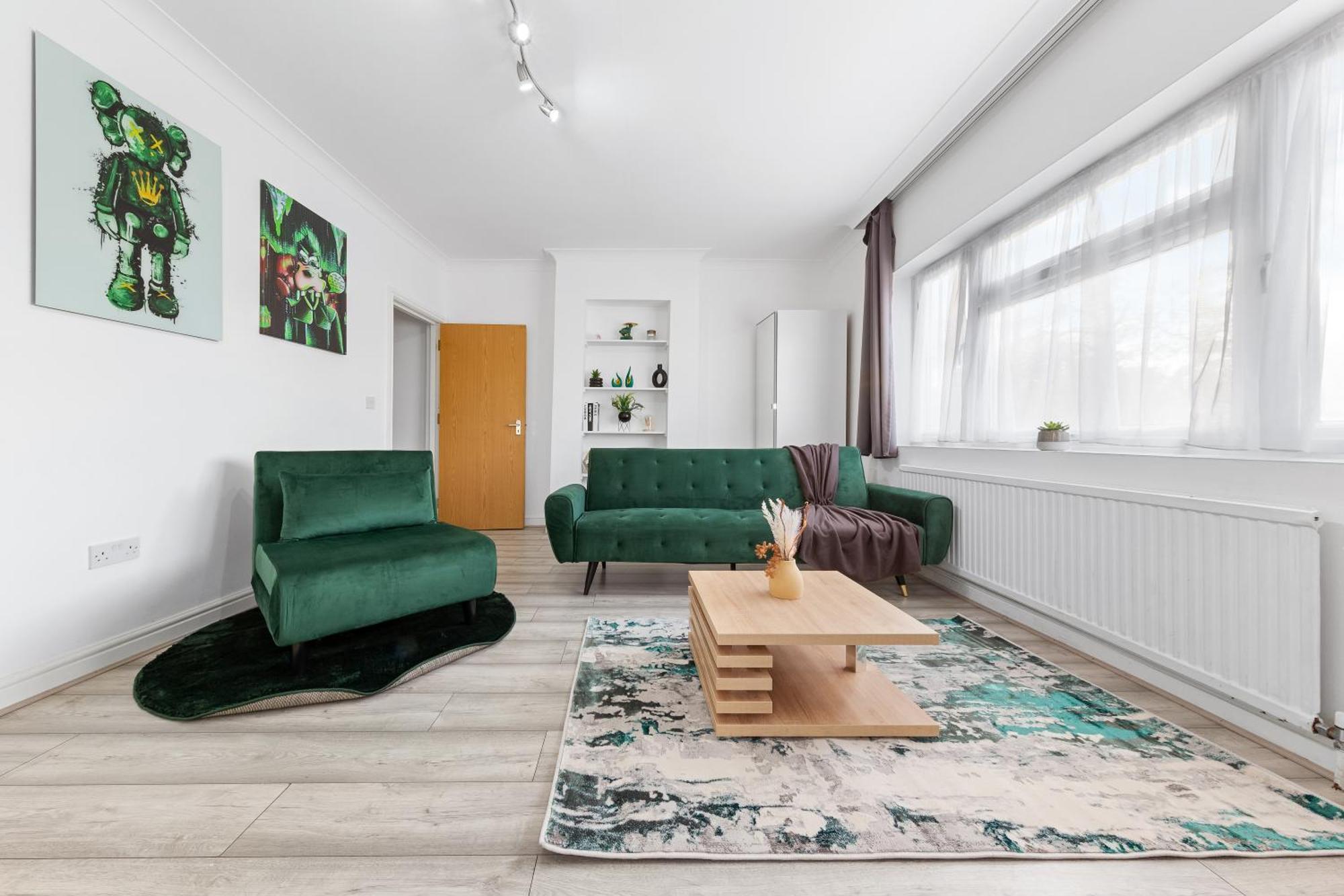 Green Hype - 10 Mins To Stadium - Sleeps 8 Λονδίνο Εξωτερικό φωτογραφία