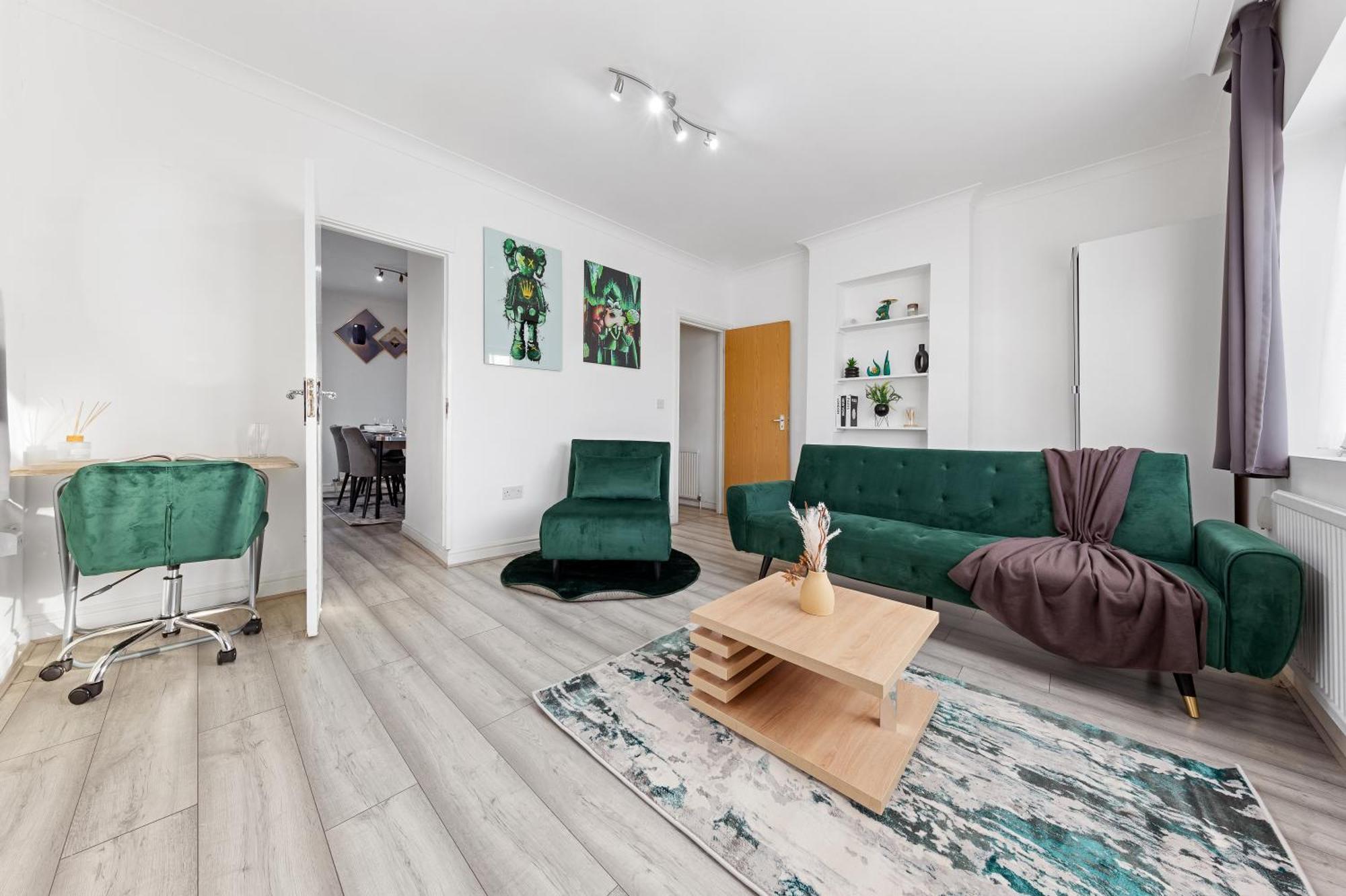 Green Hype - 10 Mins To Stadium - Sleeps 8 Λονδίνο Εξωτερικό φωτογραφία